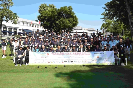 HKBU Foundation 15th Anniversary • ASHWORTH Golf Day 2024 raises record-breaking HK$2.8 million